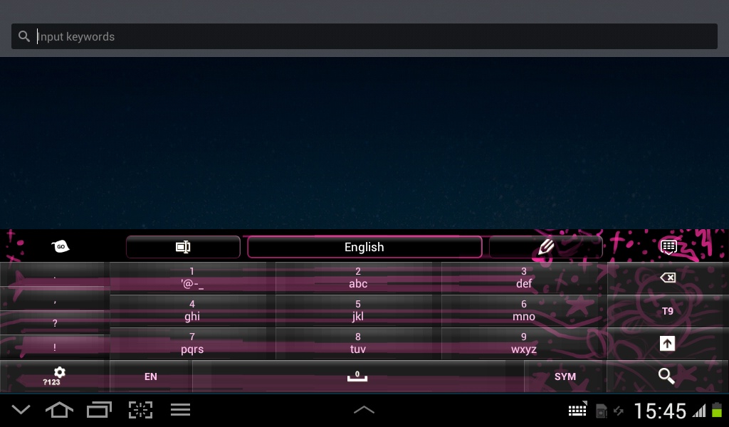 Emo Pink Keyboard - Preview 1