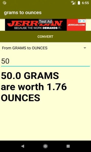 grams to ounces converter - Preview 3