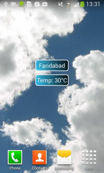 WeatherLiveWallpaper - Preview 1