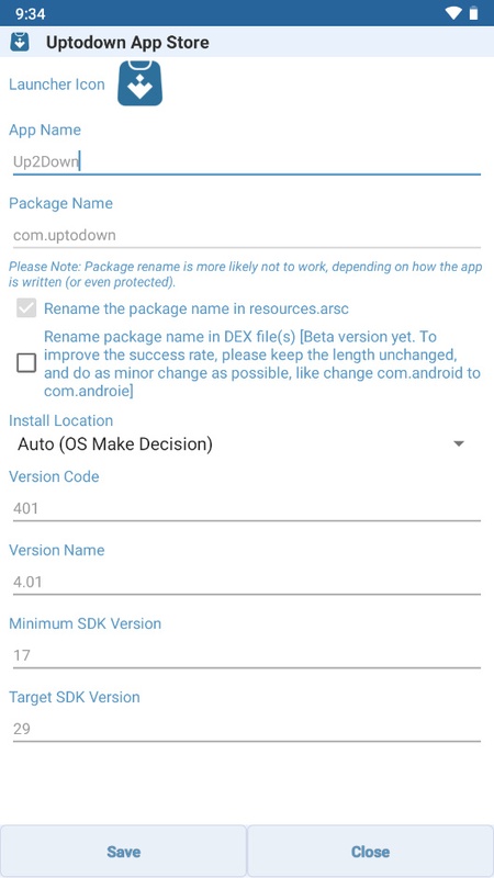 APK Editor screenshots