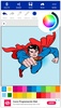 Coloring SuperMan Games screenshot 4