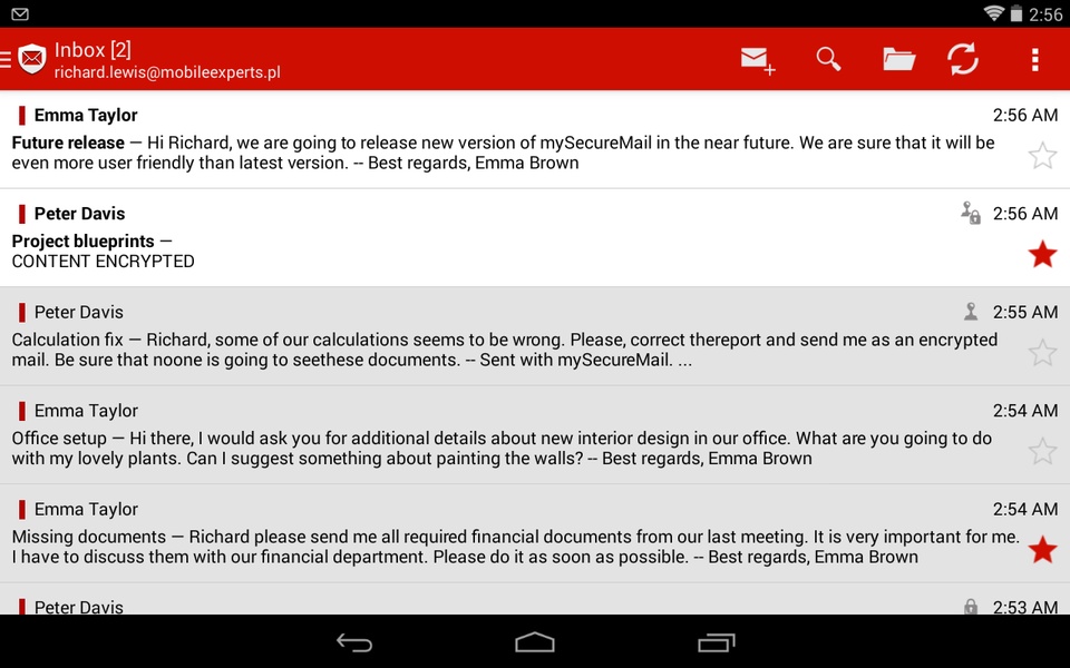 mySecureMail - Preview 7