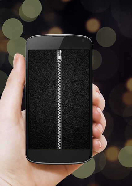 Leather Zipper Screen Lock - Preview 7
