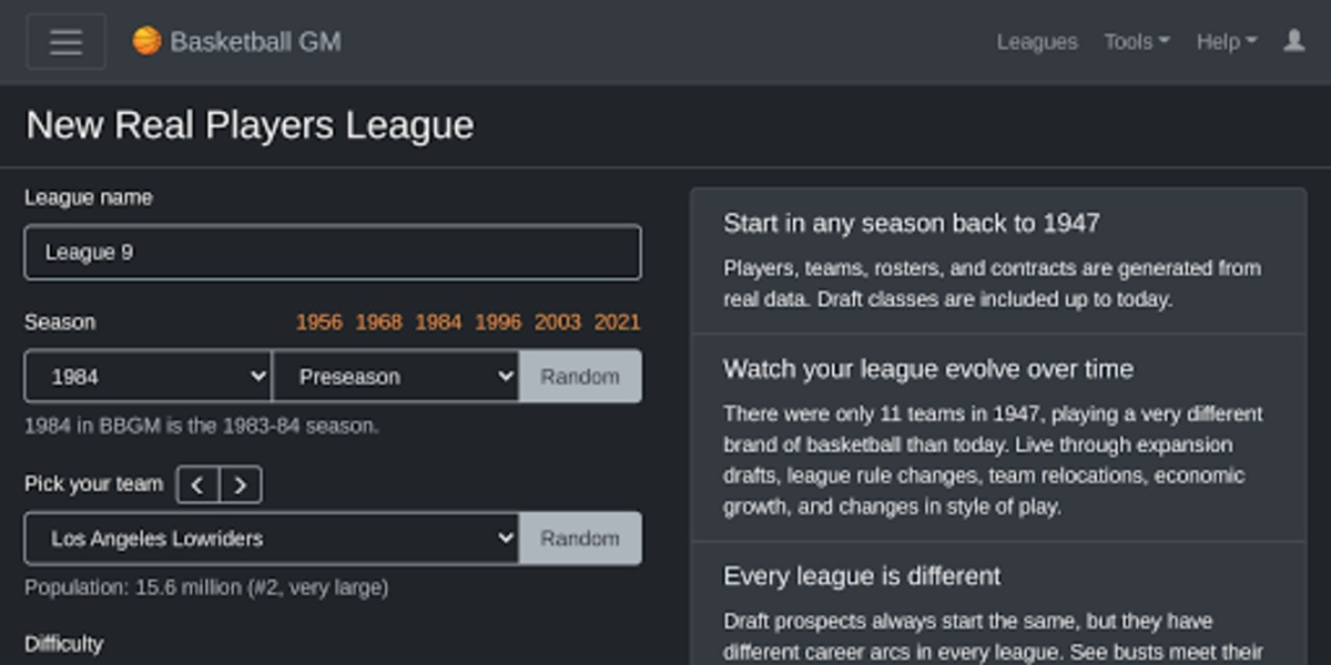 Basketball GM 3 Printscreens 7