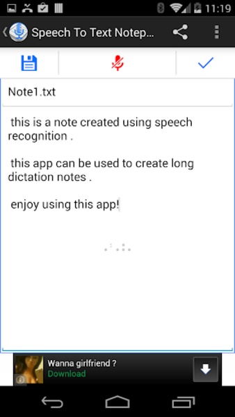 Speech To Text Notepad - Preview 8