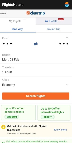 Compare Flights & Hotels Apps - Preview 1