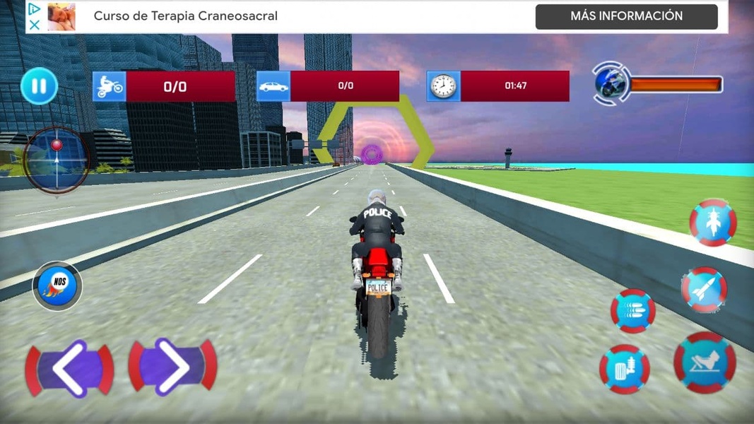US Police Flying Bike Robot Simulator - Preview 6