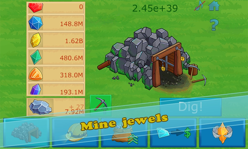 Gold gem idle - Preview 12