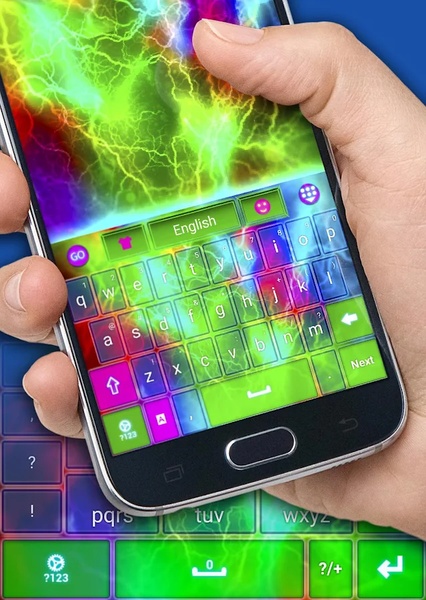 Electric Neon Go Keyboard - Preview 3