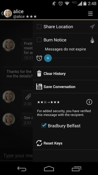 Silent Text - Preview 1