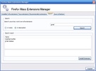 Firefox Mass Extensions Manager screenshot 1