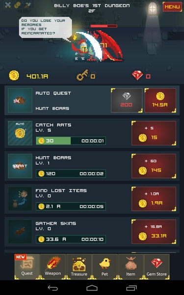 Mr.Kim, Idle Knight - Preview 1