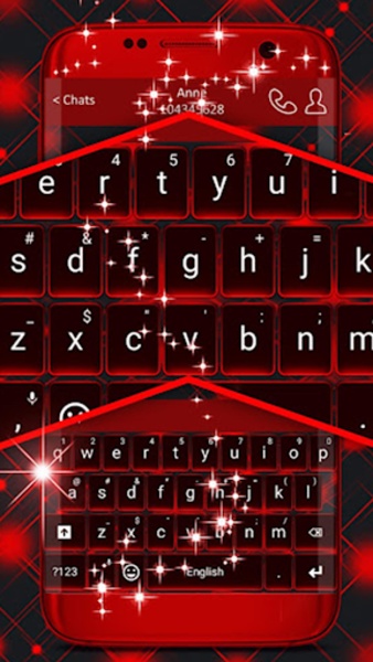 Keyboard Red - Preview 2
