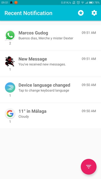 Recent Notification - Preview 5