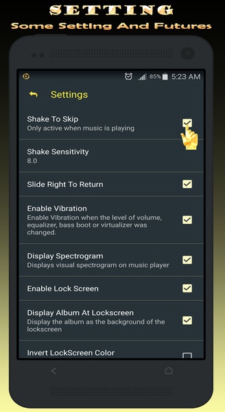 Gold Music Player - Preview 3