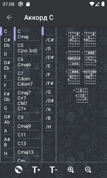 Lyrics with chords - Preview 12