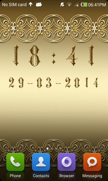 Gold Digital Clock - Preview 5