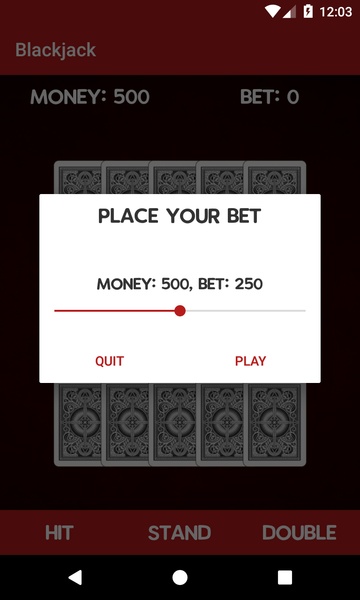 Simple Blackjack - Preview 4