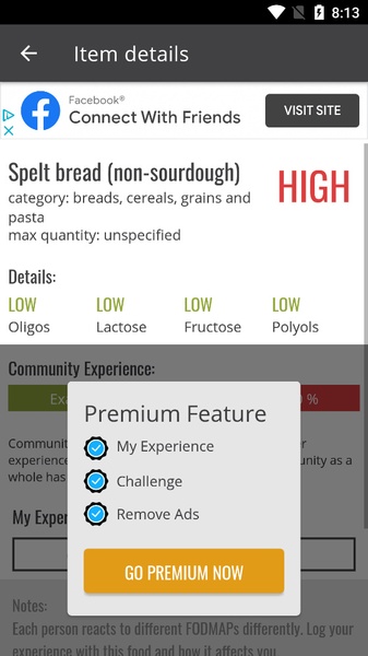 FODMAP Helper - Preview 3