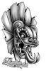 Skulls Tattoo Design HD Wallpaper screenshot 8