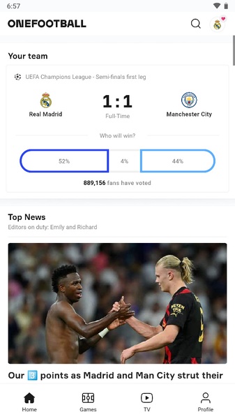 OneFootball-Soccer Scores Free Download