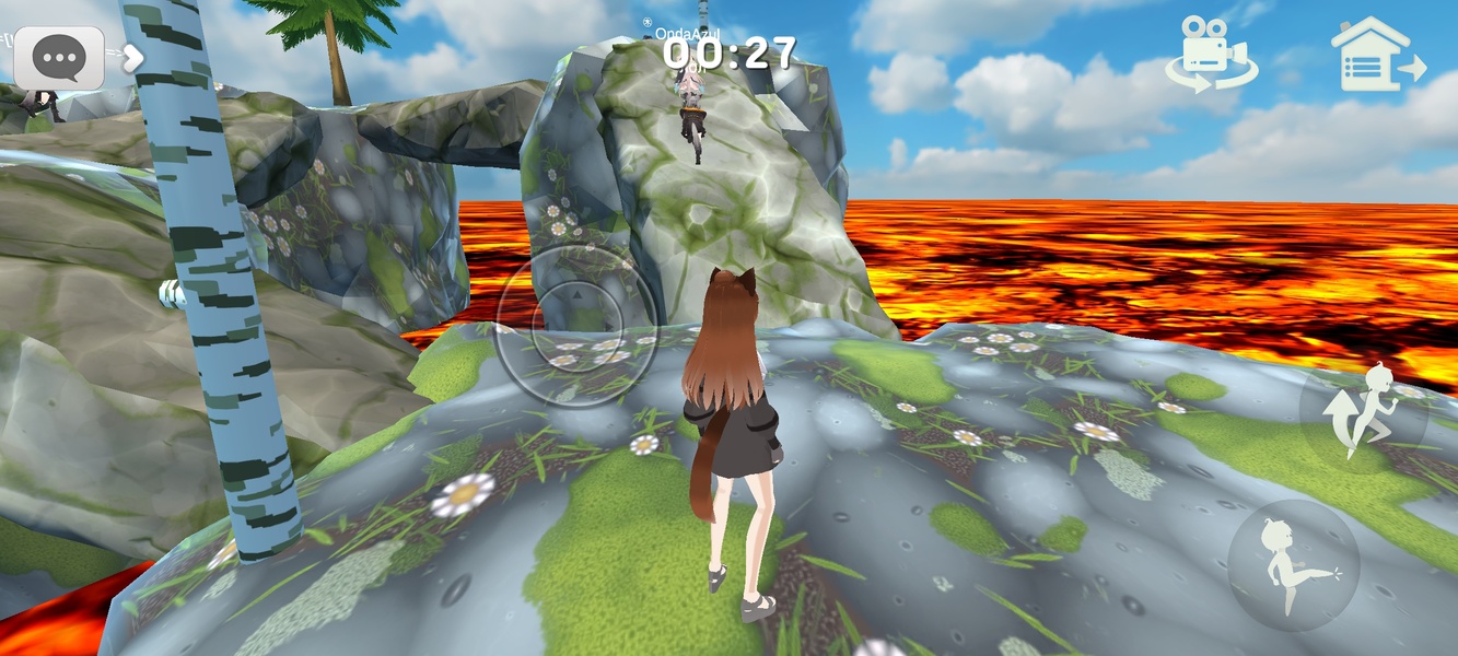 The floor is lava game parkour для Android - Скачайте APK с Uptodown