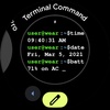 terminal command watch face screenshot 2