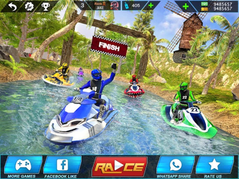 Water Jet Ski Boat Racing 3D - Preview 10