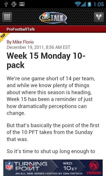 NBC Sports Talk - Preview 2