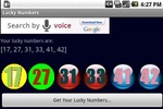 Lucky Numbers (Lotto) screenshot 1