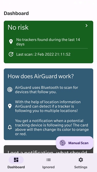 AirGuard: Aplicación gratuita de Android permite a los usuarios