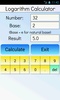 Logarithm Calculator screenshot 2