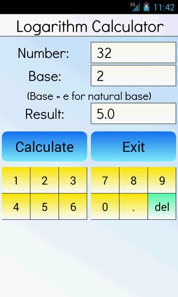 Logarithm Calculator - Preview 2