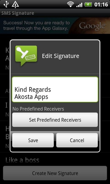 SMS Signature - Preview 5