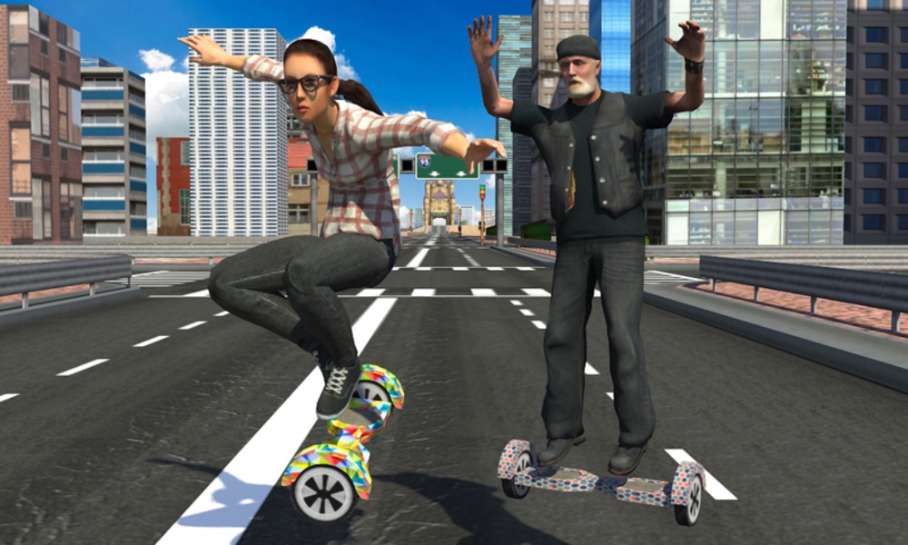 HoverBoard Rider Extreme Race - Preview 12