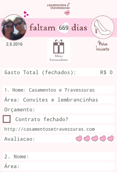 Organizador Casamentos - Preview 2
