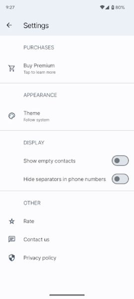 Share Contacts - Preview 1
