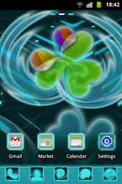 GO Launcher EX Theme Future B - Preview 1