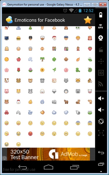 Emoticons for Facebook - Preview 2