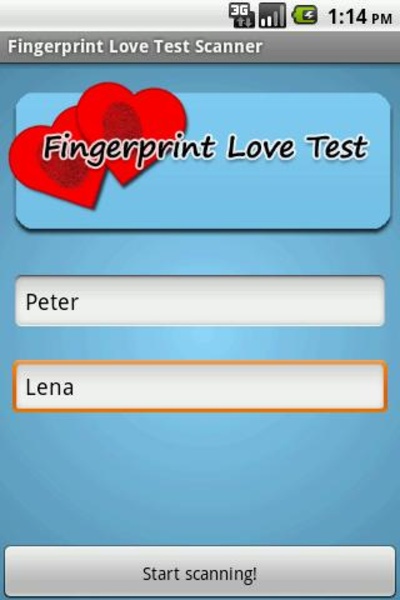 Fingerprint Love Test Scanner - Preview 4
