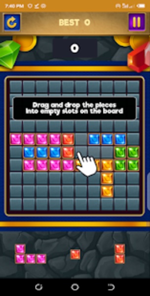 Jewels block puzzle game - Preview 3