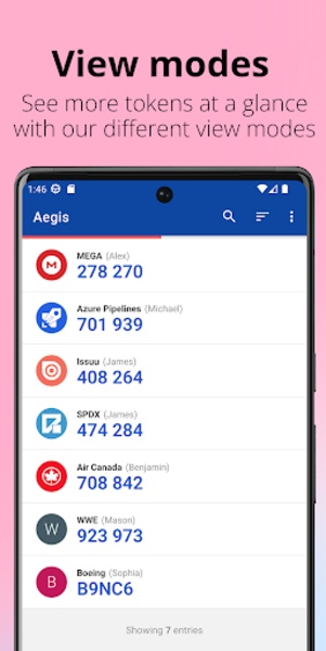 Aegis Authenticator - Preview 2