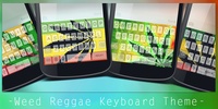 Weed Reggae Keyboard Theme screenshot 2