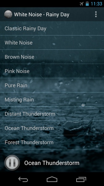 White Noise - Rainy Day - Preview 2