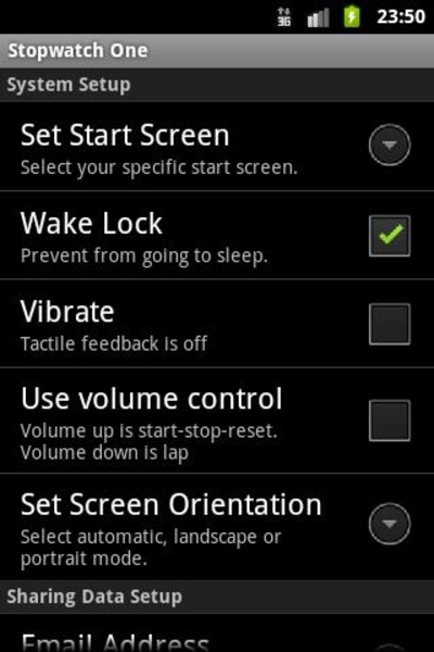 Stopwatch One - Preview 1