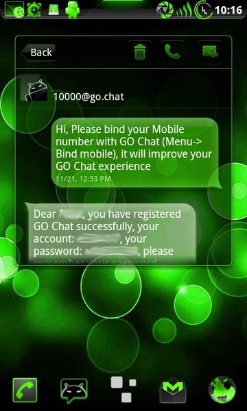 GOWidget PoisonGreen Theme by TeamCarbon - Preview 8