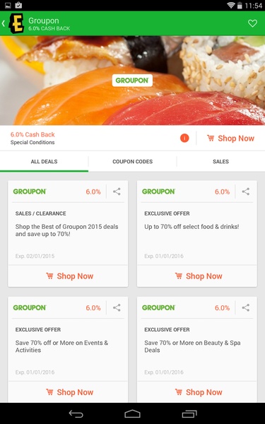 Rakuten Ebates - Preview 3