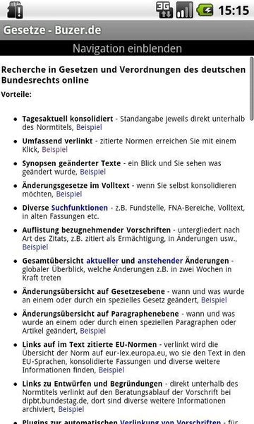 Gesetze - Buzer.de - Preview 1