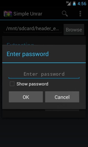 Simple Unrar - Preview 4