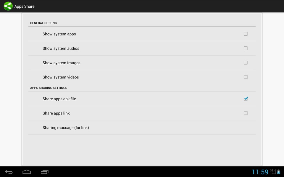 Apps Share - Preview 5